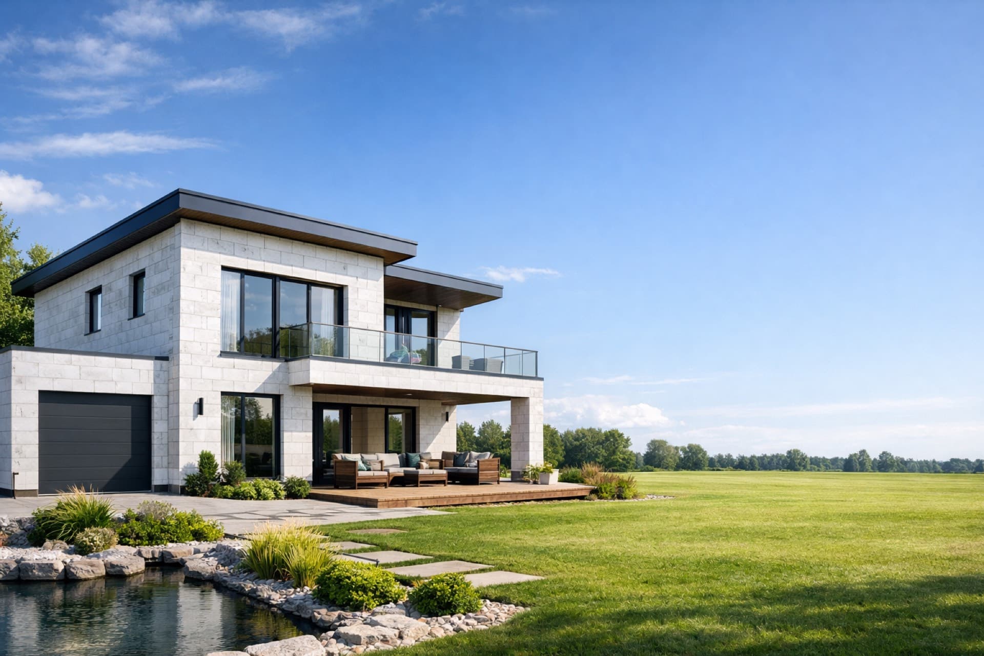 Дом из газобетона в Перми