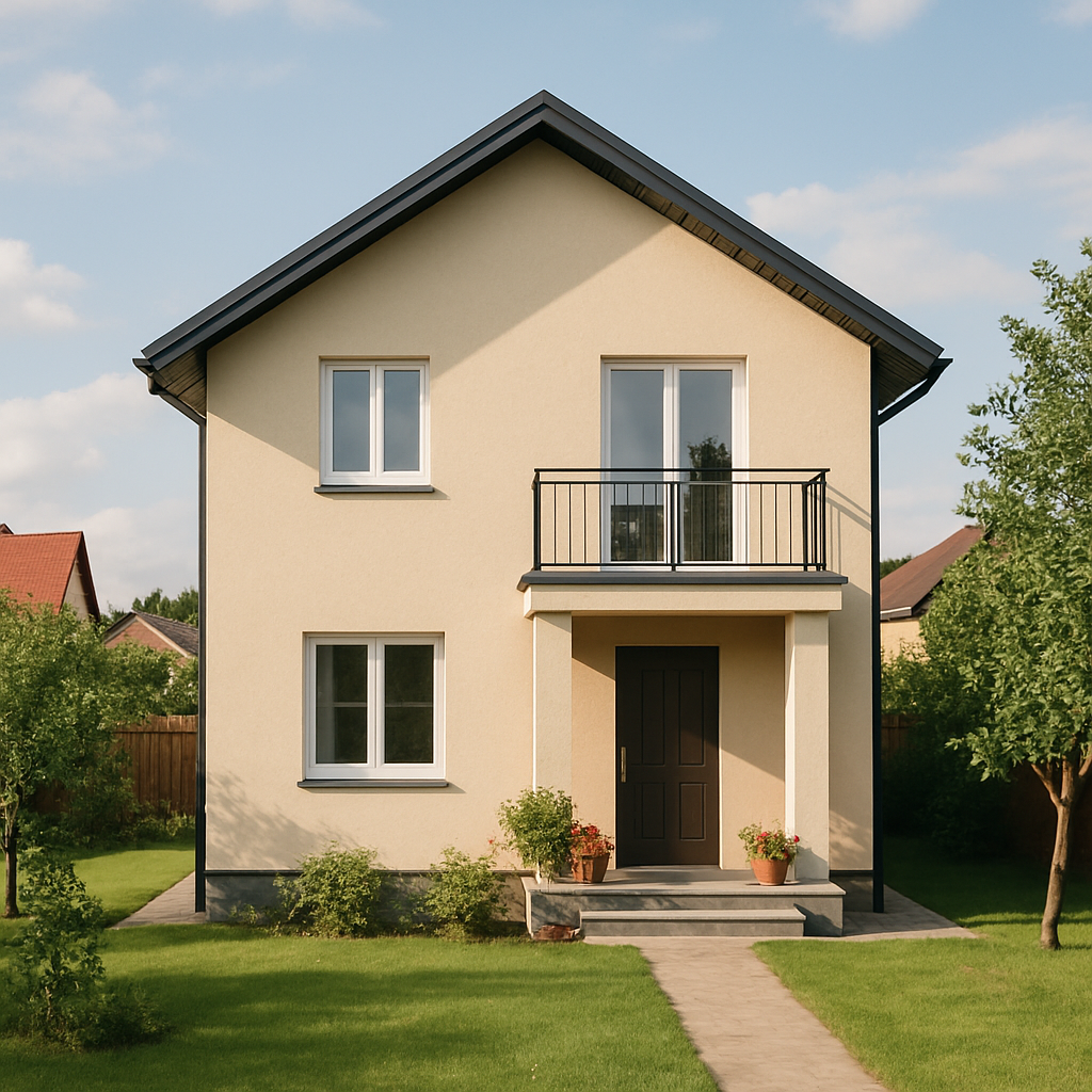 Дом 100 м², двухэтажный в Перми