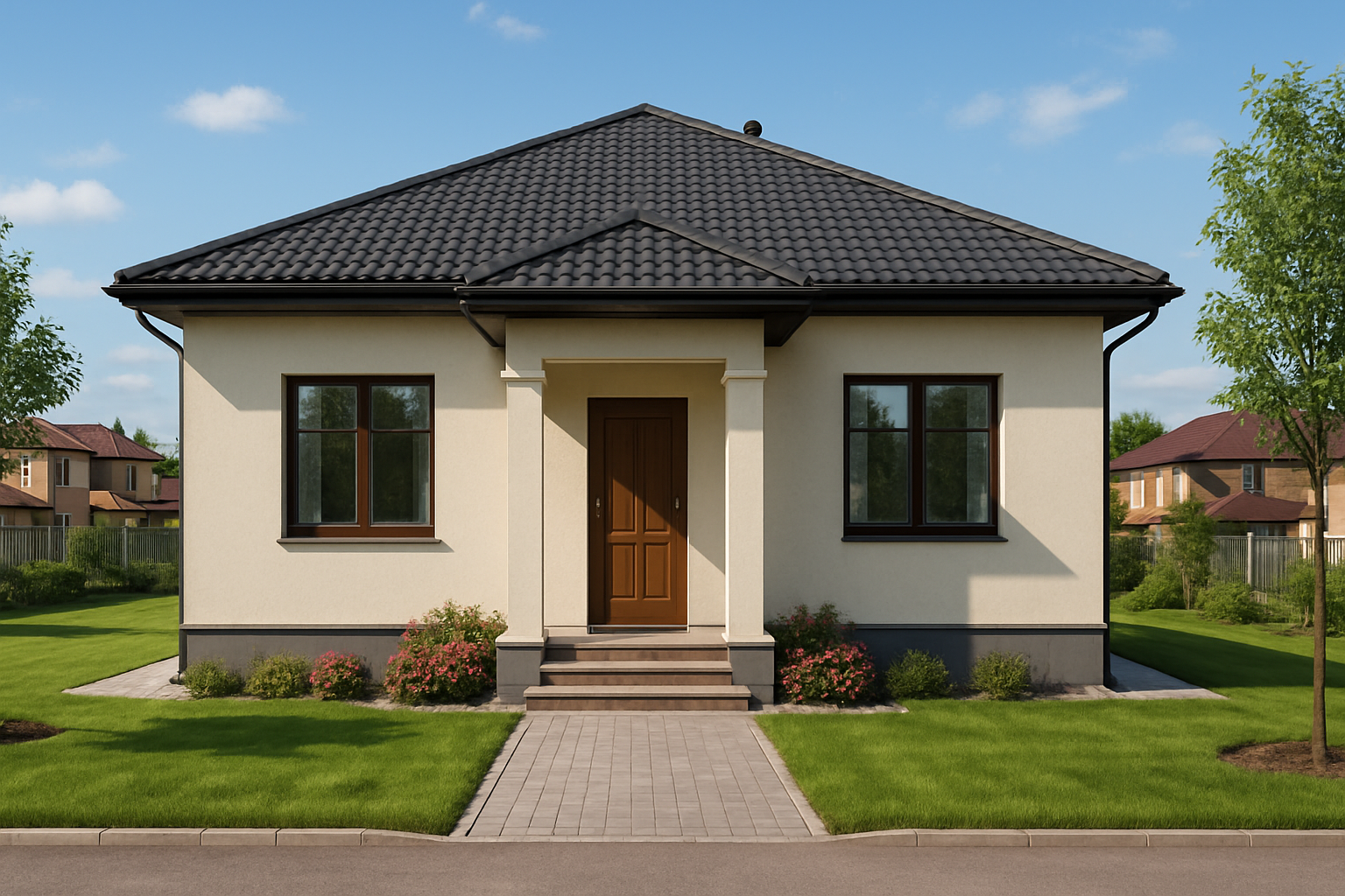 Дом 10×10, один этаж в Перми