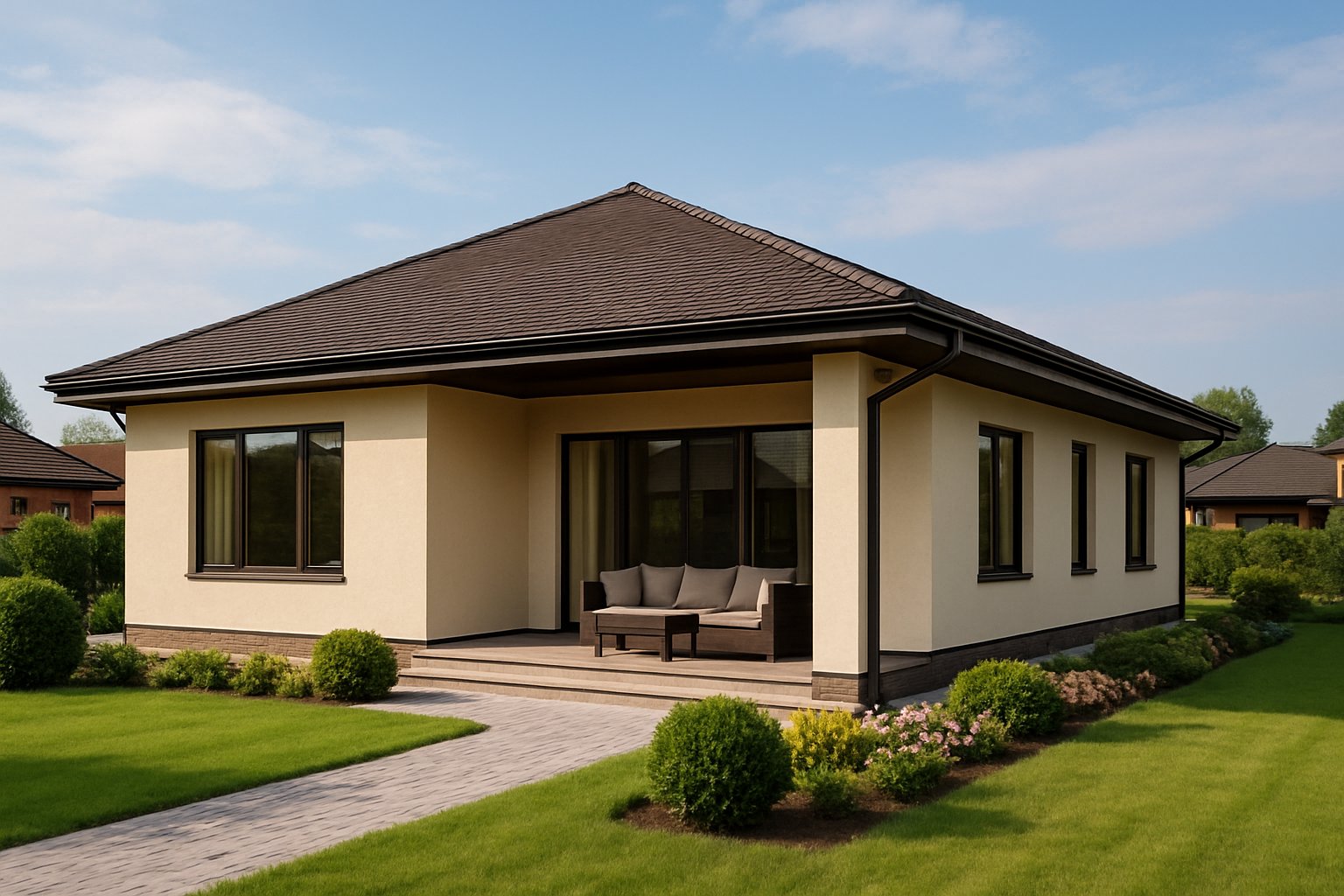 Дом из газобетона 150 м² в Перми — расчёт блоков и стоимость